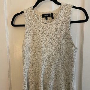 Theory speckle grey work tank